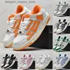 Dress Shoes Designer men Sneake Casual Skel Top Low Genuine Leather Sneaker triple white lime Black grey green orange lilac purple rose pink women Q240316