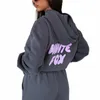 2024 Designer tracksuit White fox hoodie sets two 2 piece set women mens clothing set Sporty Long Sleeved Pullover Hooded 12 ColoursSpring Autumn Winter