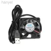 Electric Fans Brand New- 5cm 50mm Fan 50x50 Dc5v 5500rpm Small Quiet Cooling Fan USB Power- 240316