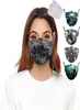 Crâne Animal Lion dessin animé impression masques bouche adulte réutilisable lavable tissu masque de protection PM 25 poussière Masks6180202