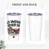 Tumblers Motorcycle Silnik Old Indianie NIGDY DIM TUMBLER Izolowany próżniowa filiżanka termiczna stal nierdzewna koktajl koktajle herbaty butelka wody 20 uncji