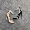 Casual Schuhe Frauen Orange Sandalen Damen 2024 Beige High Heels Römischen Stil Weiß Afrikanische Neueste Kristall 12 cm Samt Low feine Str