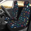 Car Seat Covers Vinyl Blue Universal Four Seasons AUTOYOUTH Retro Auto Cover Fiber Styling