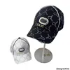 Designer Nouveau niveau 4 Lettre Version correcte Parasol Tendance Mode Polyvalent Version de haute qualité Chapeau de baseball Chapeau de langue de canard 20X6 THVY