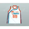 Personalizado qualquer nome qualquer equipe DOWNTOWN FUNKY STUFF MALONE 69 FLINT TROPICS SEMI PRO TEAM BASKETBALL JERSEY Todos costurados Tamanho S M L XL XXL 3XL 4XL 5XL 6XL Qualidade superior