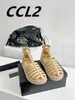 Casual Shoes 2024 Spring And Summer Sandals Sheepskin Upper Lining Tiptoe Tpu Outsole Size35-39