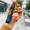 Keychains Lanyards Cartoon Anime Movie Up Pendant Keychain Car Key Chain Key Ring Keyring Phone Bag Ornament Jewelry Kids Gifts Y240316