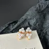 Boucles d'oreilles élégantes en perles pour femmes et filles, Vintage, mode Baroque exquise, bijoux classiques, cadeaux d'anniversaire