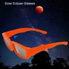 Güneş gözlüğü 5 adet Güneş Görüntüleme Güvenliği Gölgesi Sertifikalı Güneş Gözlemi için Plastik Çerçeve Güneş H240316
