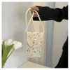 Mini Bag Straw Woven Women's Mobile Phone New Sweet Lady All-Match Woven Mini Shoulder Crossbody Bag