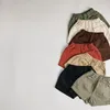 Pantaloncini per bambini primaverili Pantaloncini corti per bambini in cotone estivo Pantaloncini da spiaggia per ragazzi Abbigliamento casual per bambini 1-6 anni 240315