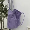 Sac en toile avec lettre de grande capacité à bandoulière unique d'été Decygirl 240315