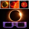 Sunglasses Decorative Objects Figurines All solar eclipse frame paper protective glasses glasses educator Fit certified sunglasses safety sun ultra l H240316