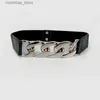 Belts Stylish Womens Metal Chain Decor Belt - Perfect for Casual Wear Everyday Purposes!Y240316