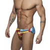 Zwemkleding voor heren Leuke cartoonprint Sexy strandpanty-zwempak voor mannen met/zonder sponsafdichting Lage taille bikinishorts Homo-zwempak voor heren 240315