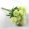 Decorative Flowers 1/2PCS 26cm Silk Classic Real Touch Decor Green Fake Artificial Flower Party Wedding Home Supply