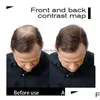 Hair Loss Products Natural Keratin Top Hair Fiber 27.5G Black Build Thinning Loss Concealer Styling Powder Er Bald Area Drop Delivery Dhyb3