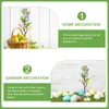 Decorative Flowers Easter Egg Cuttings Colorful Party Prop Eggs Branch Tree Branches DIY Decors Flower Bouquet
