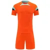 Maglie da calcio rosse da uomo a maniche corte bianche set per bambini maglia sportiva arancione per adulti uniforme da calcio nome personalizzato numero fai da te 240306