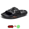 Waterfront Embossed Rubber Slippers Triple Black White Orange Summer Shoes Mens Womens Leather Flats Sandals Luxe claquette home mules Slides dhgate