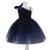 Robes de fille Enfants Star Tutu Anniversaire Princesse pour une fête de bal demoiselle d'honneur robe d'été Robes filles vêtements 2 10 ans 240315