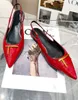 Najnowsze designerskie kapcie dla kobiet sandałów. Kolorowa skórzana moda letni szablon licznika 1 dla 1 sandałów, rozmiary 35 ~ 42