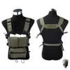 Tactical Vests TMC Tactical Modular Box Rig Micro Fight Chassis w/ 5.56 Mag Case Airsoft Vest Tactical Equipment 3115 240315