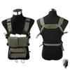 Gilet tattici TMC Tattico Modular Box Rig Micro Fight Chassis con custodia 5.56 Mag Airsoft Vest Attrezzatura tattica 3115 240315