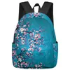 Sac à dos Cherry Blossom Prune Rose Étudiant Sacs d'école Ordinateur portable personnalisé pour hommes femmes femme voyage Mochila