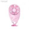 Pocket Electric Fan Net Red Handheld Fan USB Mini Student Ładujący wiatr słodki fan wentylator w kształcie mango Summer 24316