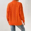 Осенне-зимний женский свитер 2023, корейский модный трикотаж, теплые вязаные пуловеры с длинными рукавами и v-образным вырезом, облегающая рубашка, джемпер 240228