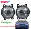 2PCS Nebelscheinwerfer Auto Styling Runde Stoßstange Halogen Licht nebel lampen Für Honda Civic 2016 20177575491