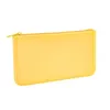 Cosmetic Bags Money Bag Silicone Makeup Lipstick Korean Style Large Capacity Solid Color Card Holder Phone ID Case