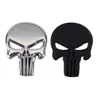 Car Styling Metallo 3D Skull Badge Adesivo Auto Emblema Decal Scheletro Fresco Adesivi Impermeabili Automobile Decalcomanie In Vinile Moto Co9111266