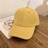 Ball Caps Borduren Brief Baseball Cap Voor Vrouwen Zomer Effen Kleur Zonnehoed Vrouwelijke Snapback Koreaanse Hip Hop Vader Hoeden