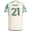 Portland Timbers 24-25 Piłka nożna 22 Cristhian Paredes Jerseys Mans 21 Diego Chara 19 Eryk Williamson 9 Felipe Mora 30 Santiago Moreno 27 Dairron Asprilla Football Shirt