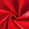 Materiale elastico del tessuto del PVC elastico del tessuto di cuoio del vinile morbido lucido di 50*145cm per la tappezzeria del vestito 240309