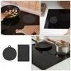 Tischmatten 2 PCs Air Fryers Induktionskocher Silikonmatte Cooktop Pad Arbeitsplatte für Korb