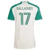 AUSTIN FC Soccer Jersey 24-25 Men 29 BIRO 33 WOLFF 8 RING 6 PEREIRA 10 DRIUSSI 17 GALLAGHER 11 OBRIAN 9 ZARDES 7 RIGONI 18 CASCANTE 1 STUVER 14 RUBIO Football Shirt Kits