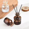 Bottiglie di stoccaggio 1 Pz 50ml Profumo per la casa Bottiglia vuota Rattan Purificazione dell'aria Diffusore di aromi Set Olio essenziale per la decorazione dell'ufficio della stanza