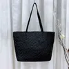 Designer Bottegs Arco Tote Venetas Bag Large capacity bag womens 2024 new light luxury woven mother and son portable large Single Shoulder Messenger 9JQQ