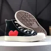 Classic Canvas Casual Shoes Men Womens All Star Chuck Big Eyes Platform Sneakers Designer Triple Black Blanc Nommez conjointement