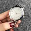 2024 Fashion Brand Wrist Watch for Women Lady Girl Steel Steel Metal Band Quartz Watches Tom 04