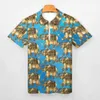 Men's Polos Golden Elephant Polo Shirts Retro Animal Casual Shirt Date Stylish Men Short Sleeve Collar Graphic T-Shirts