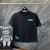 #2 Masculino Plus Tees Polos Camisetas redondas com pescoço bordado e estampado estilo polar roupa de verão com algodão puro de rua wu001