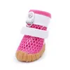 Dog Apparel Pet Teddy Shoes Spring And Summer Breathable Mesh Small Soft Bottom Dogs Pets Accessories