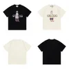 Summer T Shirt Men And Women Trendy T-shirt Rabbit Letter Print Shorts Sleeve Tshirts Luxury Size M-4XL