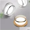 Ceiling Lights Golden Sier Crystal Recessed Downlight Lamp Led 5W 7W 9W 12W 15W Dimmable Spot Fixtures Indoor Lighting Drop Delivery Dhrpl