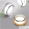 Deckenleuchten Golden Sier Kristall Einbau-Downlight-Lampe LED 5W 7W 9W 12W 15W Dimmbare Spot-Befestigungen Innenbeleuchtung Drop-Lieferung DHRPL