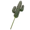 Decorative Flowers Potted Prickly Pear Artificial Plants Indoor Tabletop Cactus Decor Small Decoration Figurine Plastic Ornament Office